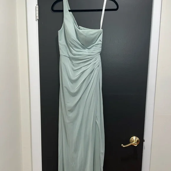 Azazie | Dresses | Azazie One Shoulder Bridesmaid Dress Size 2 Rush Detailingslitl | Poshmark Azazie | Dresses | Azazie One Shoulder Bridesmaid Dress Size 2 Rush Detailingslitl | Poshmark